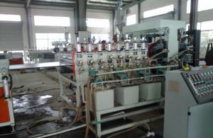 China PVC Foam Board Making Machine , PVC Door Board Extrusion Line / Plastic Board Production Line wholesale
