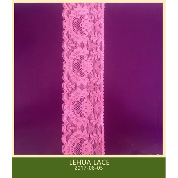 Hot Selling and nice quality Nylon Spandex Stretchy Brazil Lace from China