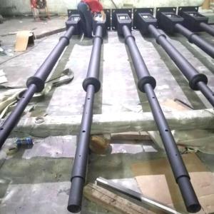 China Garden PVDF Coated Galvanised Street Light Pole Q235B Carbon Steel wholesale