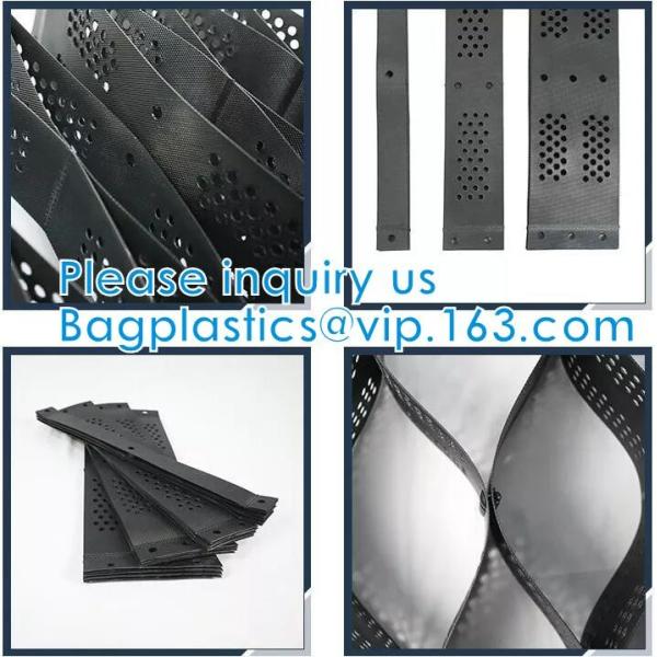 Plastic Hdpe Cellular Textured Gravel Stabilizer Typar Geocell Recycled Plastic Pavers Textured Perforated Driveway