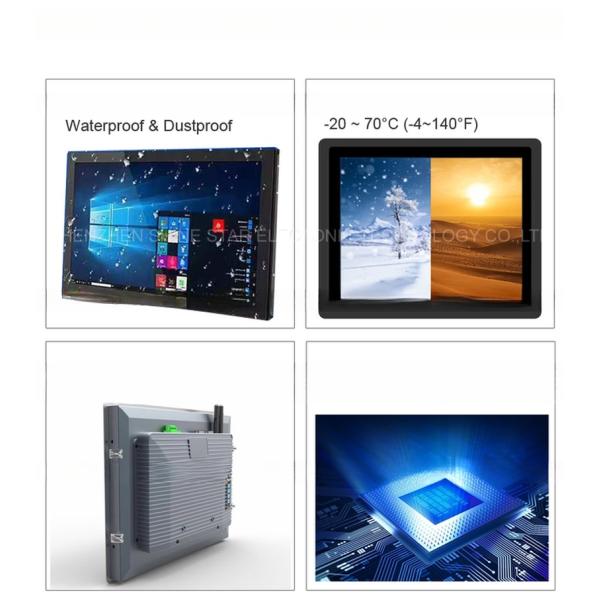 1920*1080 21.5 inch led backlight pos touch screen lcd pop up display with mini PC Win11/Android/ Linux OS
