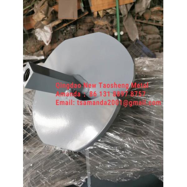 ASTM A153 HDG 580mm 120KN ground screw post anchor