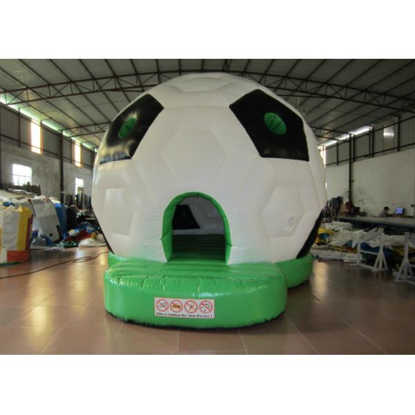 Waterproof PVC Kids Inflatable Bounce House / Classic Inflatable Football Bouncy Castle