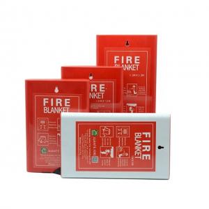 China 0.5mm Glass Fibre Fire Evacuation Blanket BS EN 1869-1997 on sale