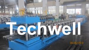 China Three Wave Highway Guardrail Cold Roll Forming Machine for 3 Wave Guard Rail Beam wholesale