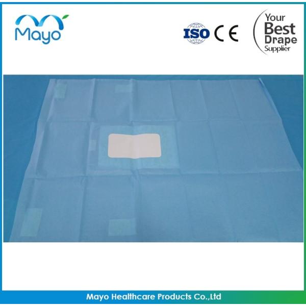 OEM 40Gsm SMS Drape Sterile Anesthesia Drape EO Sterilized