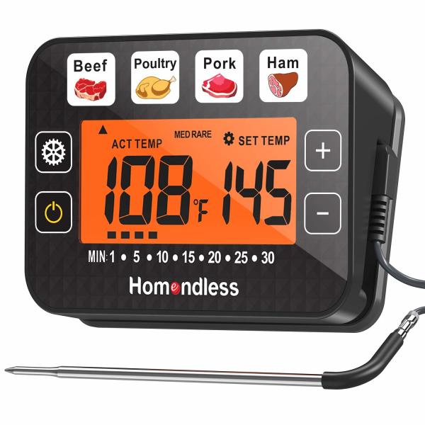 Quality One Probe Instant Read Digital Thermometer Ultra Fast Oven BBQ Thermometer for sale