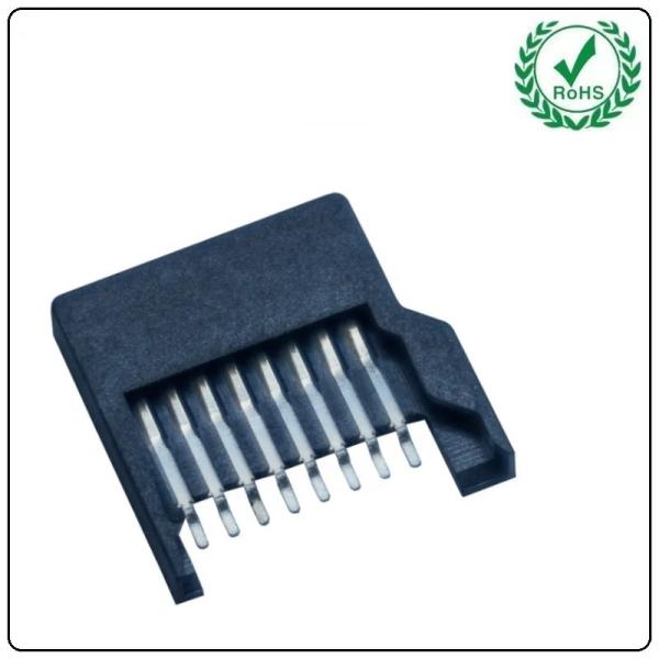 Quality TF / Micro SD Memory Card Connector Push Pull Type SMT All Plastic 8P 1.93H for sale