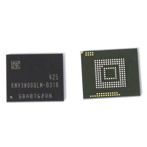 China N7100 EMMC 16GB Nand Flash Controller IC KMV3W000LM-B310 wholesale