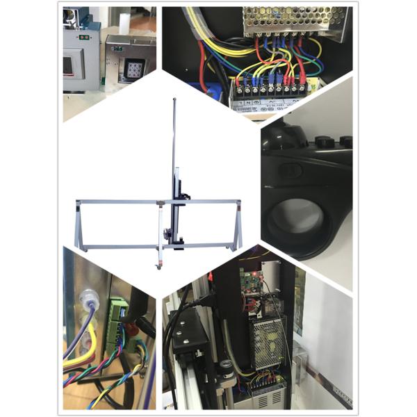 CMYKW UV Ink Vertical Wall Printer / Wall Mural Printer Machine Up To 2880dpi