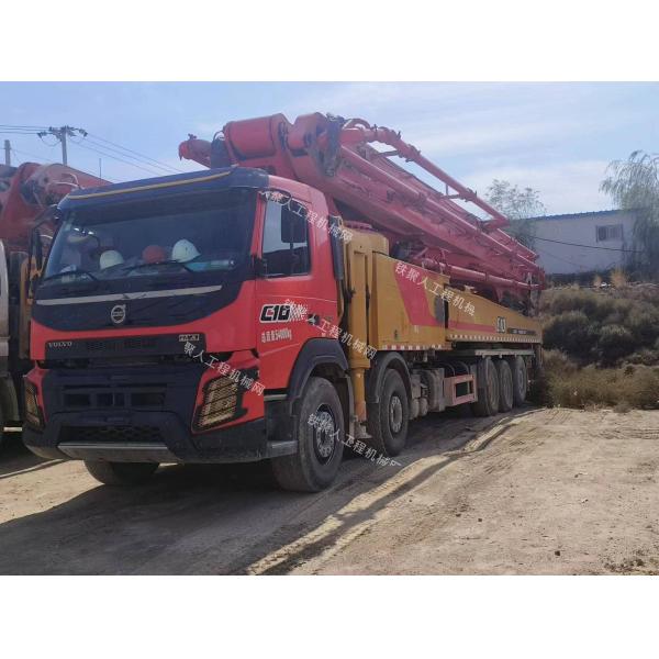 2020 SANY Used 67m Concrete Pump Truck Mounted With VOLVO Chassis