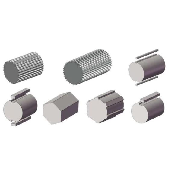 Involute Spline Shaft As Spare Parts And Accessories For Twin Screw Extruder