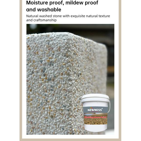 Customized Color Home Paint Professional for Optional Texture Exterior Granite Paint