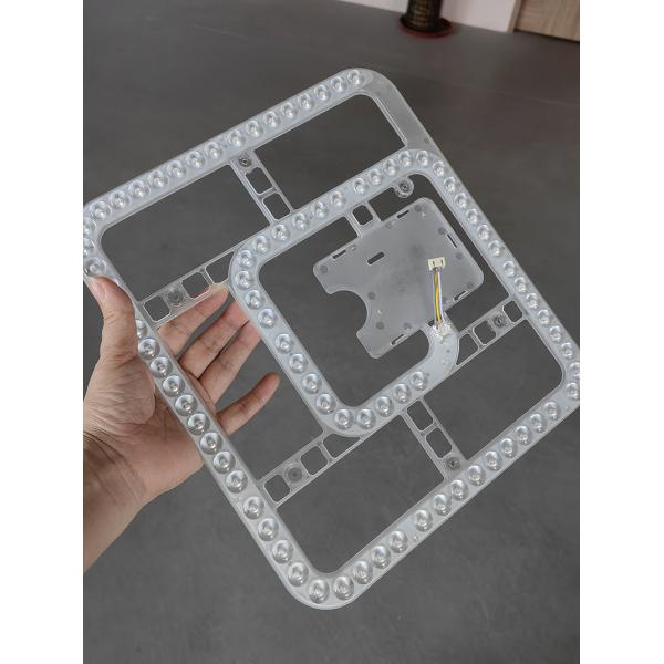 Light Fixture SMD LED PCB Module 120V 3/5CCT Replacement Round Lens LED Light Module for Ceiling Panel