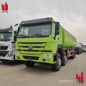 China Sinotruk HOWO 8X4 40000 Litre Oil Tanker Truck Left Hand Driving wholesale