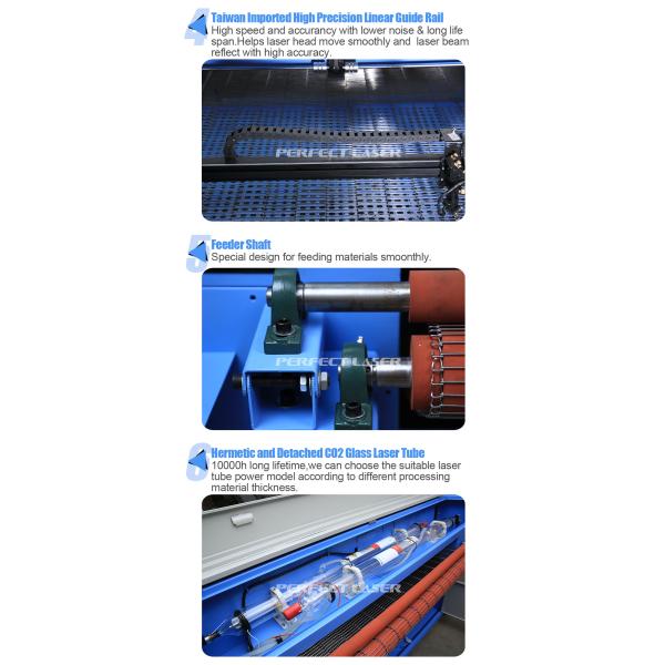 1300×900mm Carving format High Speed CO2 Laser Engraver With Automatic Coiling System