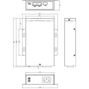 95W SFP PoE Injector