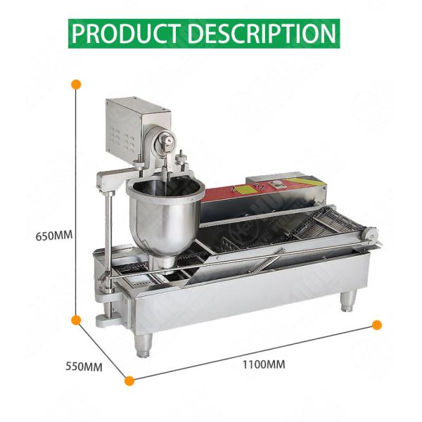 Donuts Maker 3 Layer Automatic Food Processing Machines