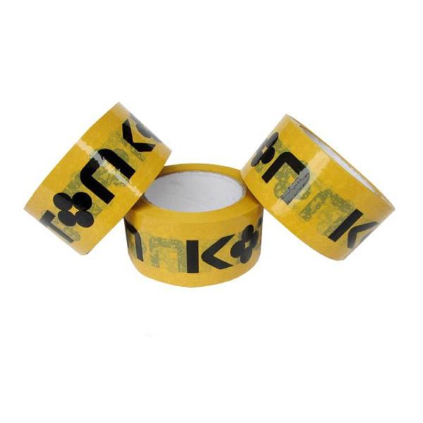 Custom Bopp Printed Packing Tape Self Adhesive Waterproof For Carton Sealing