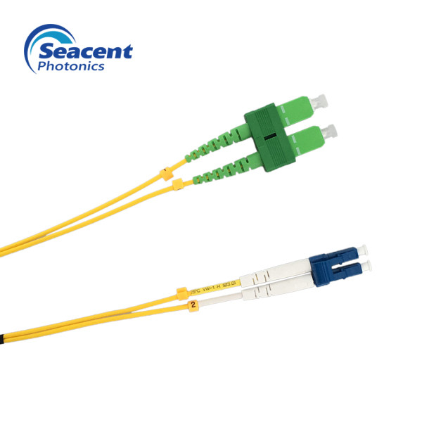 China Customized LC Pigtail Multimode Simplex With APC Polish ROHS Approved wholesale