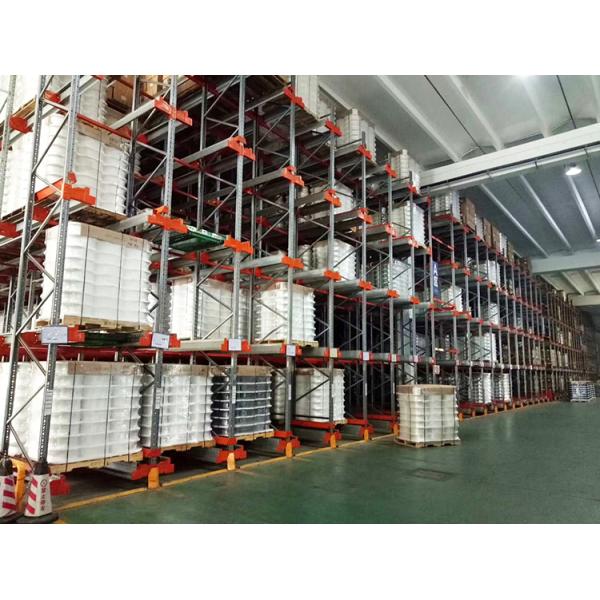 Radio Shuttle Pallet Racking System for High Density Storage of 1500kg Pallet Load