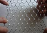 Flexible Stainless Steel Rope Wire Zoo Mesh, Decorative Cable Mesh Netting