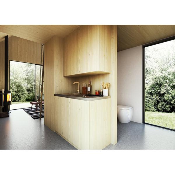 European Standard Prefab Steel House Wooden Cabin Chalet Loft Storey Light Steel Frame