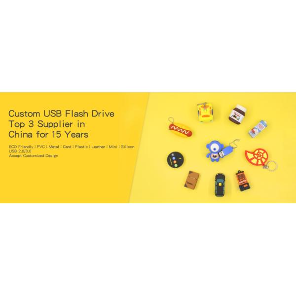 Customized USB Flash Drive for Any Shape and Unique Design, FREE Desgin for Virtual 2D/3D Artwork!