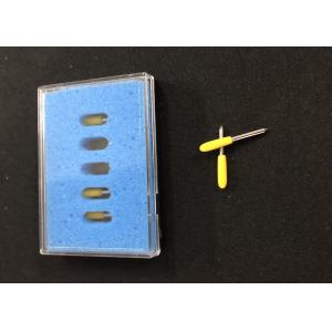 China Yellow 30 Degree Cricut Blade OEM CNC Machined Roland Plotter wholesale