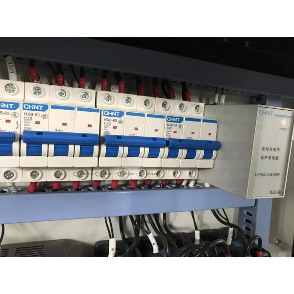 4100*750*1600mm Woodworking PVC Melamine Board Double Trimming Edge Banding Machine