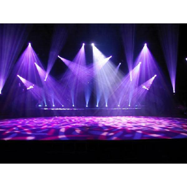 Double Prism LED Beam Lights , Dj Stage Disco Sharpy Beam Moving Head Light