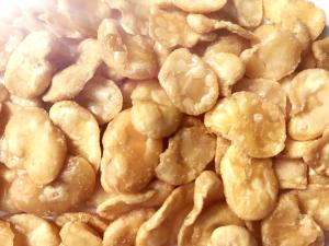 China Low Fat Fried Fava Beans Snack Foods Full Nutritions Cool / Dry Place Storaging wholesale