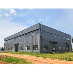 Modern Prefabricated Steel Structure Building For Industrial Warehouses Office