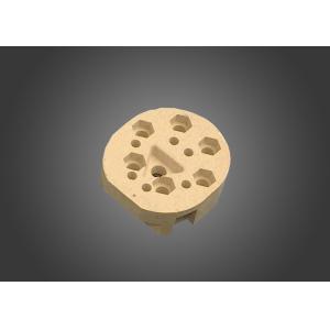 Cartridge Heater Machinable Ceramic Block , Heating Element Holders Ceramic