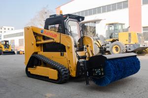 China Steer Skid Loader Equipment TS100 74KW Mini Loader Attachments wholesale