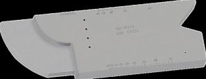 Probe Index Beam Angle Ndt Iiw Type 2 Calibration Block