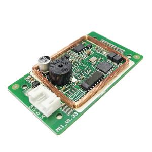 China USB TTL RS232 Desktop RFID Card Reader Module Single Chip Control wholesale