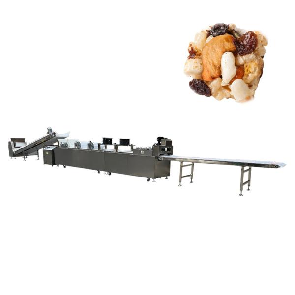 P401 Automatic Cereal Bar Production Line 150kg/h-250kg/h Granola Bar Making Machine