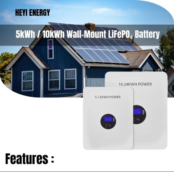 10kwh lithium batteries 51.2V 200Ah storage battery For Home Energy Storage System