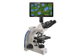 China 9.7 Inch LCD Digital Microscope 100X Objective with 5 Million Pixel Camera wholesale