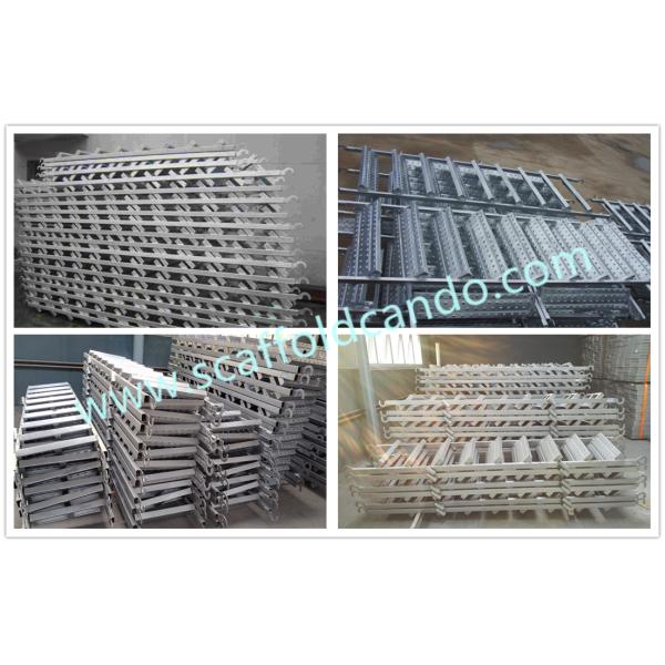 550*2677mm,550*2515mm,550*2397mm scaffolding galvanized stair case steel ladder for frame scaffolding system