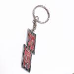 Butterfly Shape Custom Metal Keychains , Soft Enamel Keychain With Epoxy
