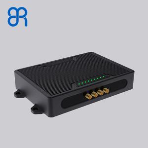 Fast Speed Long Range UHF RFID Fixed Reader 4 Port For Logistics Industry