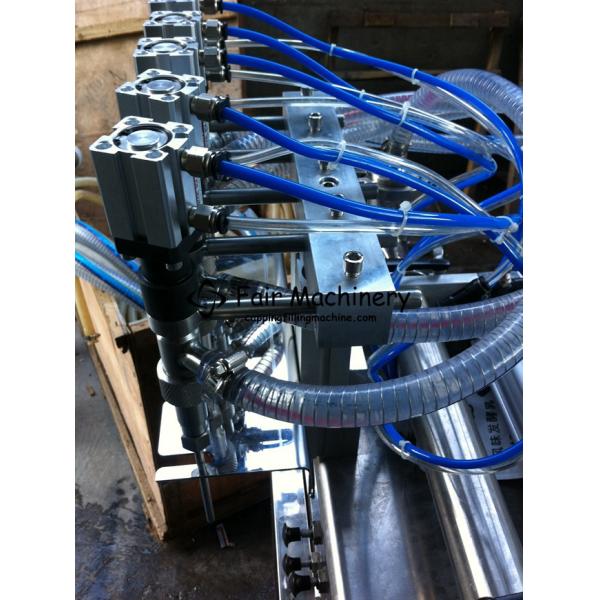 0.6mpa GMP Ketchup Filling Machine for Tomato Sauce 5 Nozzles 0.1m3/min