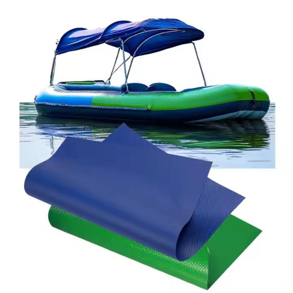 850GSM 1000D Inflatable Boat Fabric PVC Coated Polyester Woven Tarpaulin
