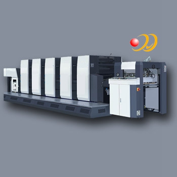 Multicolor Flatbed Page Offset Printing Machine 45kw 220V / 380V