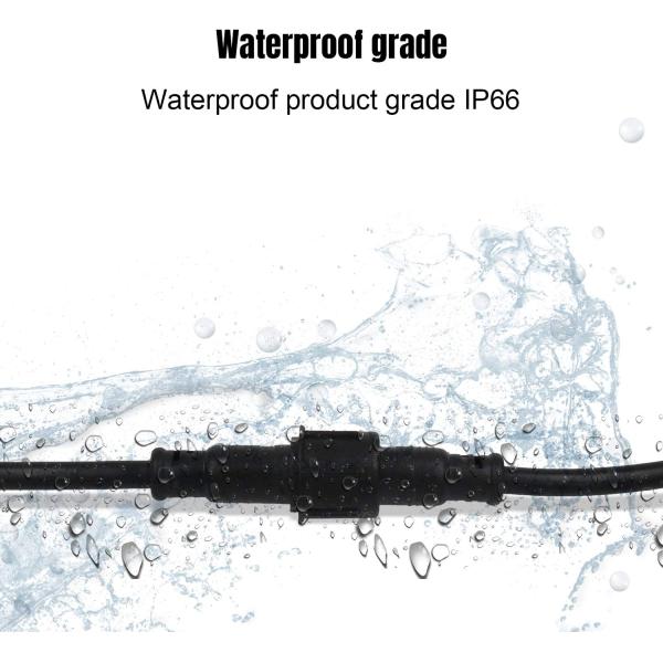 M8 Waterproof Connector 4pin 5pin 6pin IP65 IP66 60cm