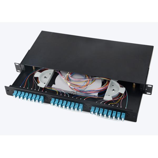 XDK Network 1U Fixed 24 Port Fiber Patch Panel
