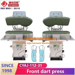 China Suit Jacket Cloth Press Machine Vertical Front Dart wholesale