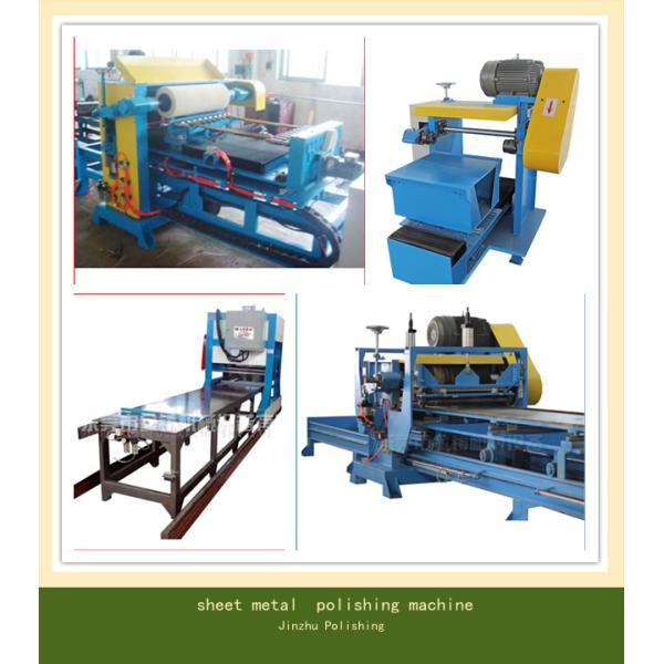 Customized Metal Sheet Polishing Machine 600*800mm Work Table Width